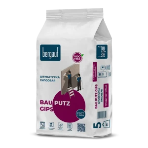 Штукатурка гипсовая Bergauf Bau Putz Gips 5 кг