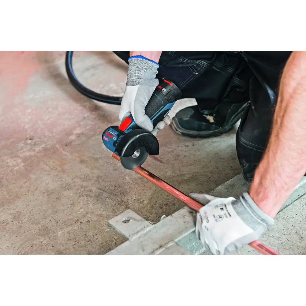 УШМ аккумуляторная бесщеточная Bosch GWS 12V-76 06019F2000, 12 В Li-ion, 76 мм, без АКБ и ЗУ 82041124 STLM-2007469 BOSCH PROFESSIONAL  - Вид №6