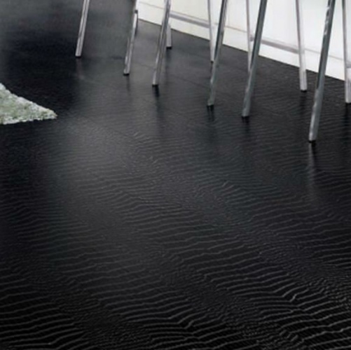 Кожаный пол Leather Leather Premium Kroko Black Натуральная кожа (Рельефная) 620х450 мм 1101500011 - Вид №2