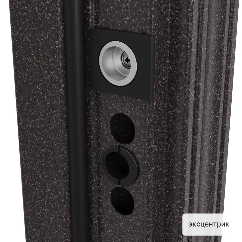 Дверь входная металлическая Страйд Летиция 860 мм левая цвет айс TOREX STLM-2131131 - Вид №6