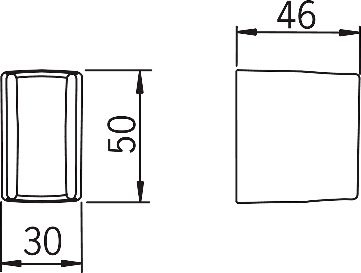 Oras 251060 Держатель ручного душа 251060 Natura Хром  - Вид №1