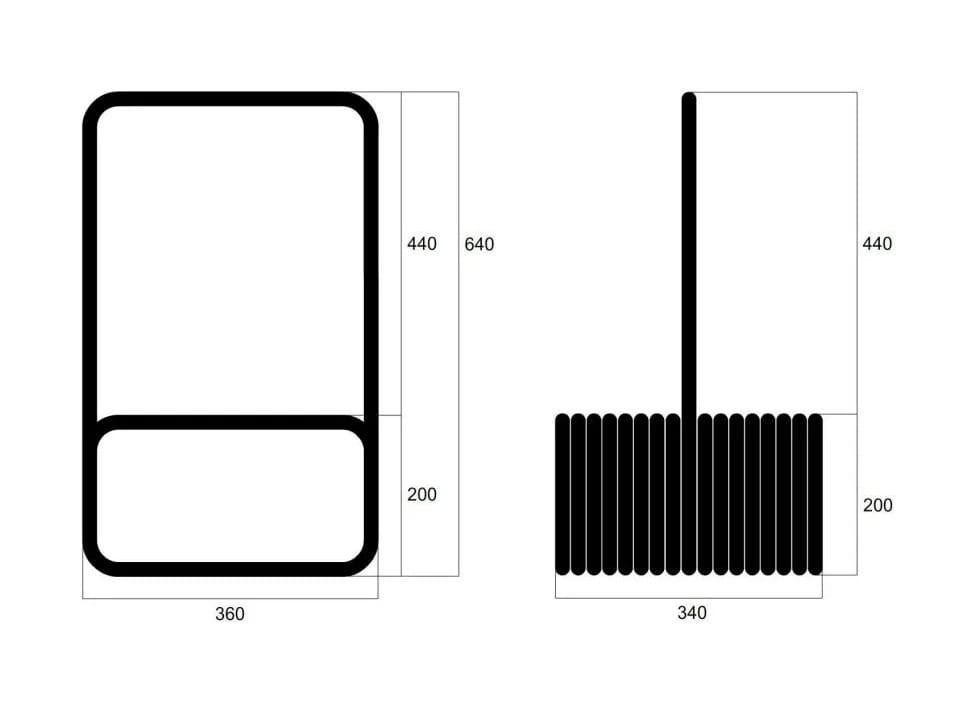 Алюминиевый держатель журнала с порошковым покрытием Joyf TUbe ARCH-00093543 - Вид №10