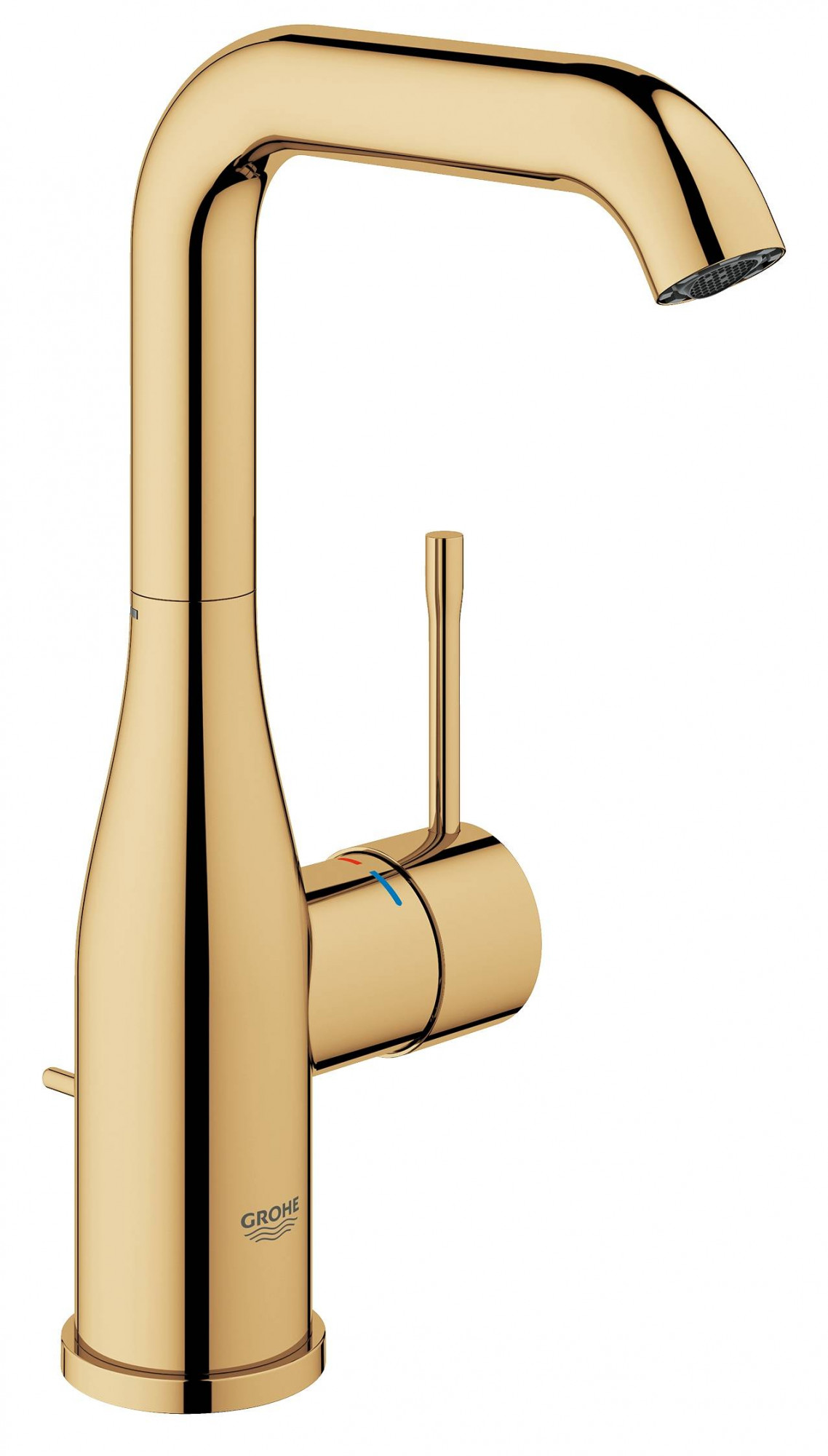 Смеситель для раковины GROHE Essence New с донным клапаном, L-Size, холодный рассвет глянец (32628GL1)