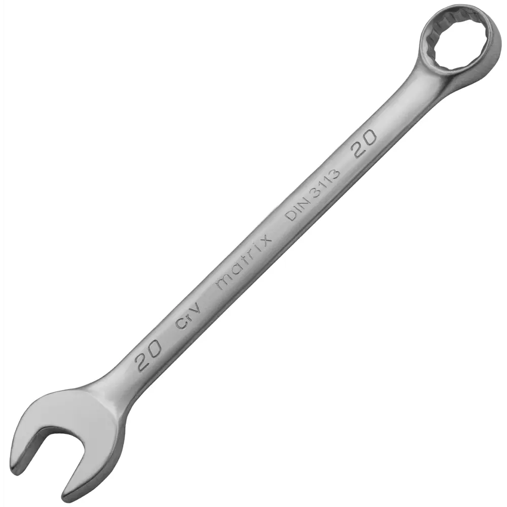 Ключ комбинированный Matrix 20 мм хромированный 89400921 STLM-1357776