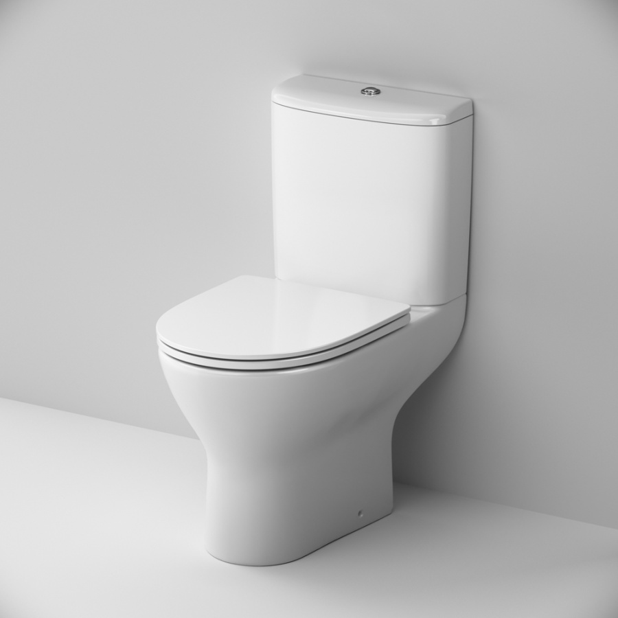 468600SC унитаз-компакт без ободка с сиденьем микролифт Damixa Palace Grand  - Вид №1