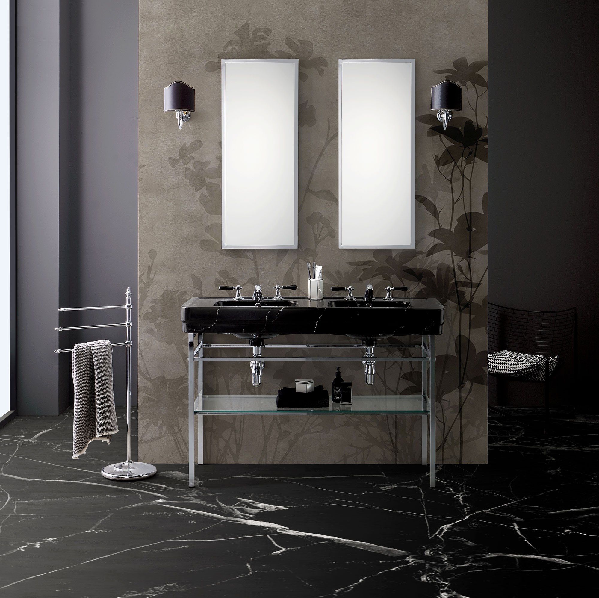 Керамическая прямоугольная подвесная раковина BLEU PROVENCE TrueColors ARCH-00040185 - Вид №10