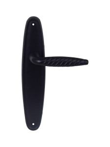 Бронзовая ручка на пластине