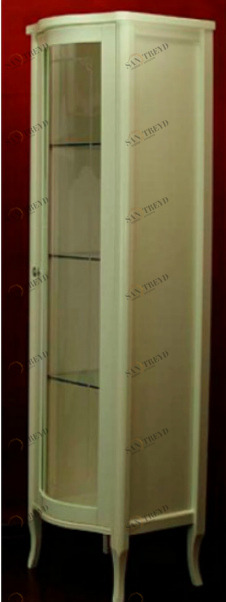 Витрина MIGLIORE Bella ML.BLL-VT451.DV со стеклянной дверцей, нежно-зеленый ML.BLL-VE451.DV