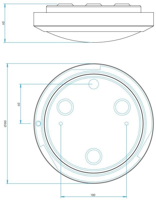 Astro Lighting Потолочный светильник из стали и стекла для ванной sun-id-1448727 - Вид №3