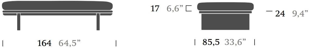 Kettal Садовая скамейка из ткани Mesh #17350 - Вид №3