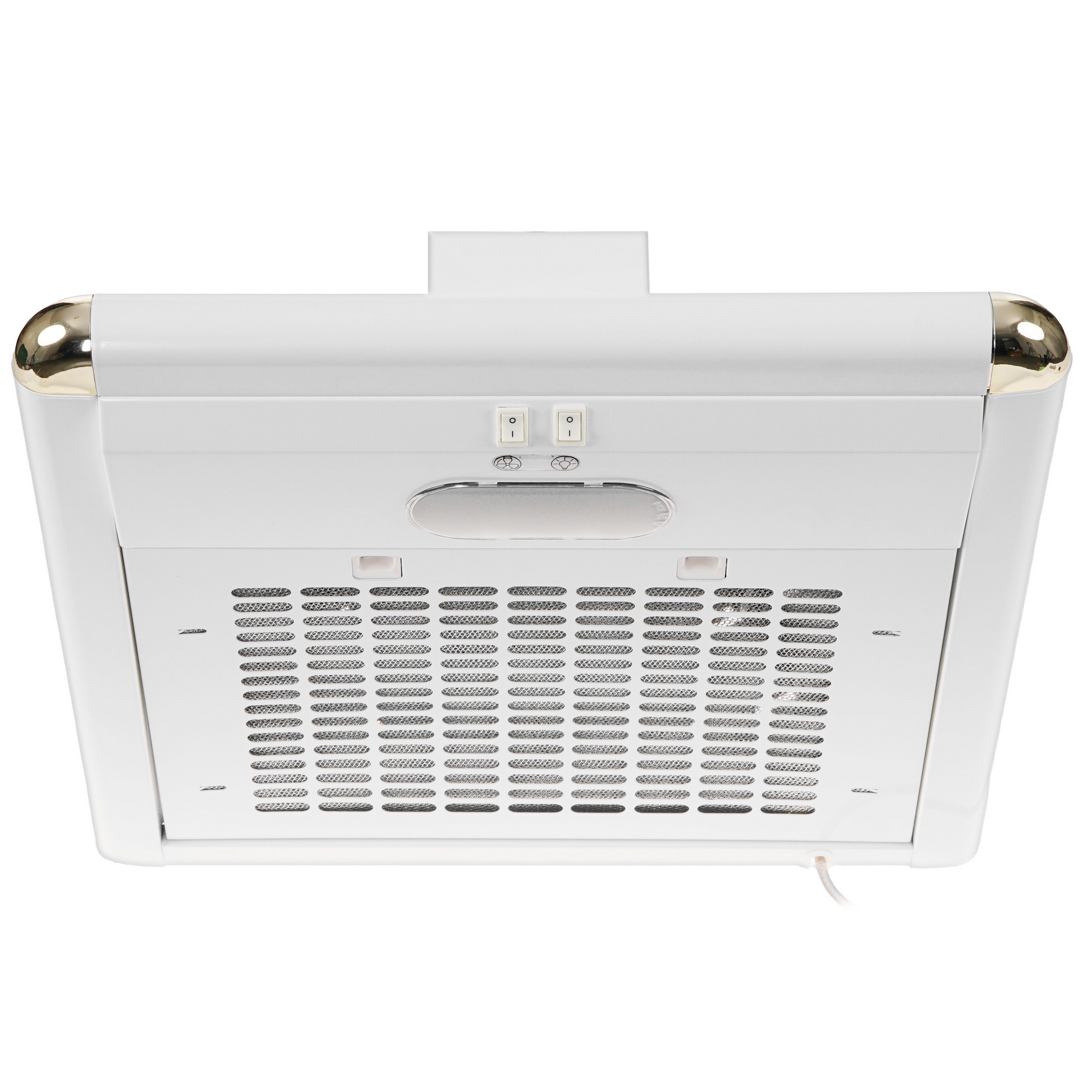 8164011 Вытяжка каминная ELIKOR Сатурн 50П 180 В1Л белый/золотистый STDN-0133977 - Вид №1