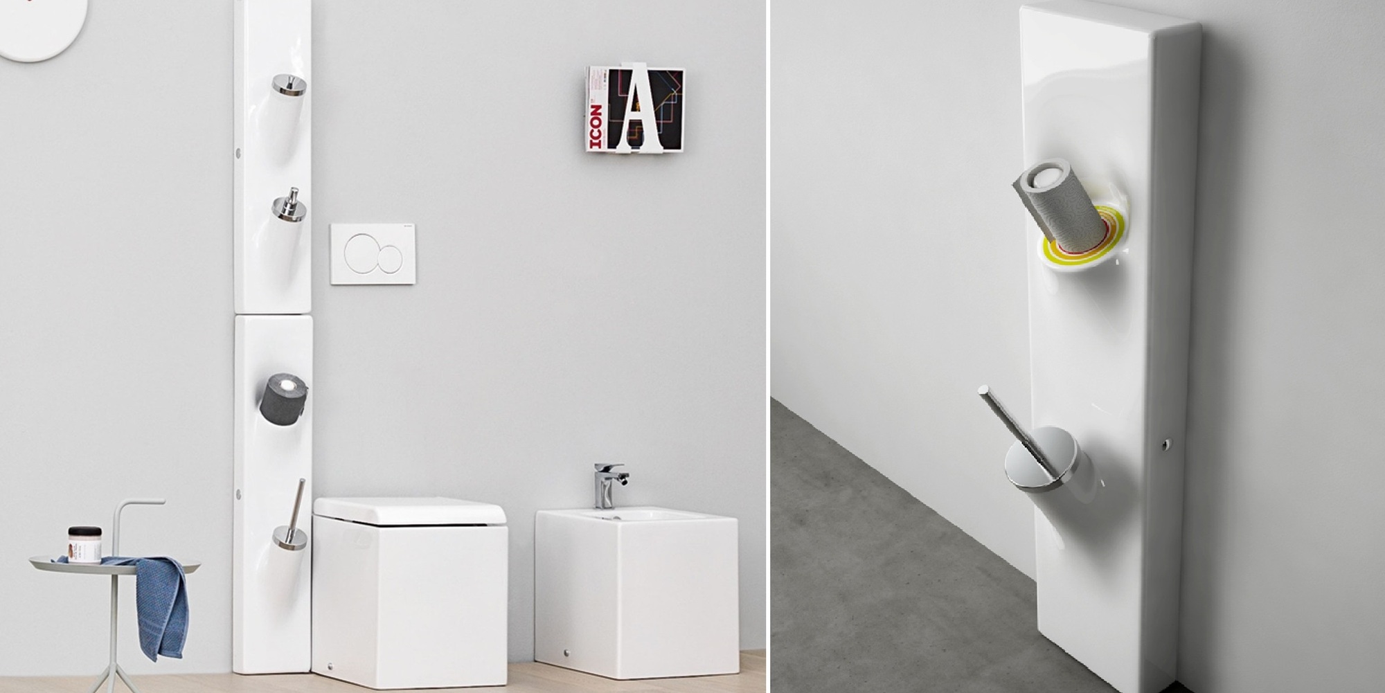 Стойка с аксессуарами SOTTO SOPRA UP OSC002 ArtCeram - Вид №2