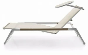 B&B Italia Outdoor Садовый шезлонг с зонтиком Mirto outdoor