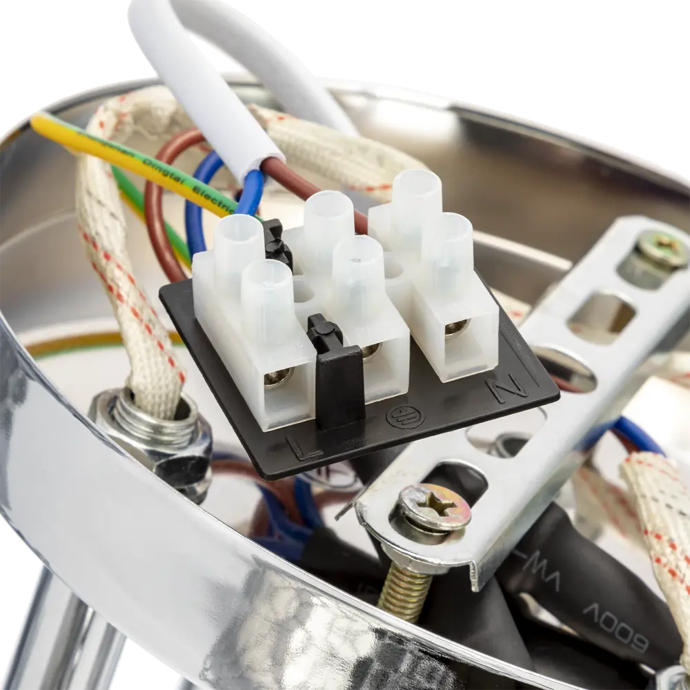 Люстра потолочная Ritter Palermo 52522 6 4 лампы Е27 цвет хром STLM-2119844 - Вид №8