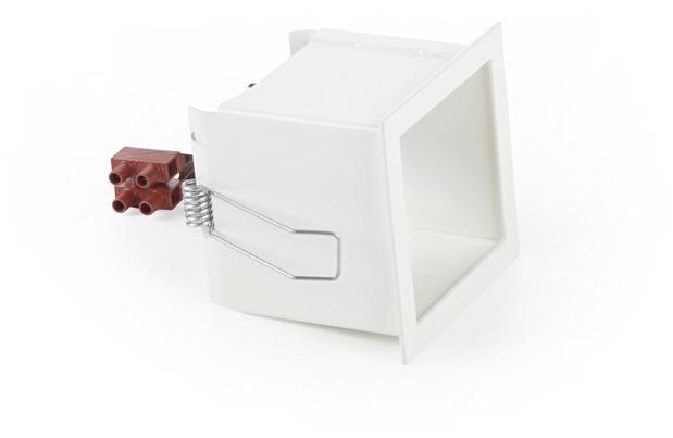 EGOLUCE Квадратный встраиваемый светодиодный точечный светильник Easy 6431 + cob led - Вид №1