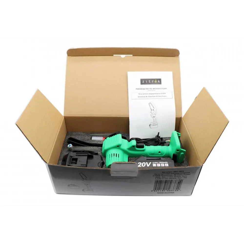Пила аккумуляторная Zitrek GreenSaw 20 В 15.2 см STLM-2107255 - Вид №4