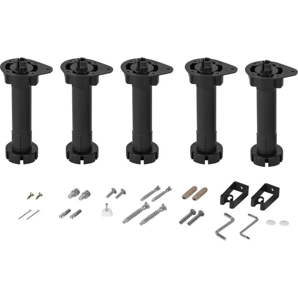 Каркас напольный угловой 100x70x56 см, ЛДСП, цвет белый 17911564 STLM-2060288 DELINIA  - Вид №3