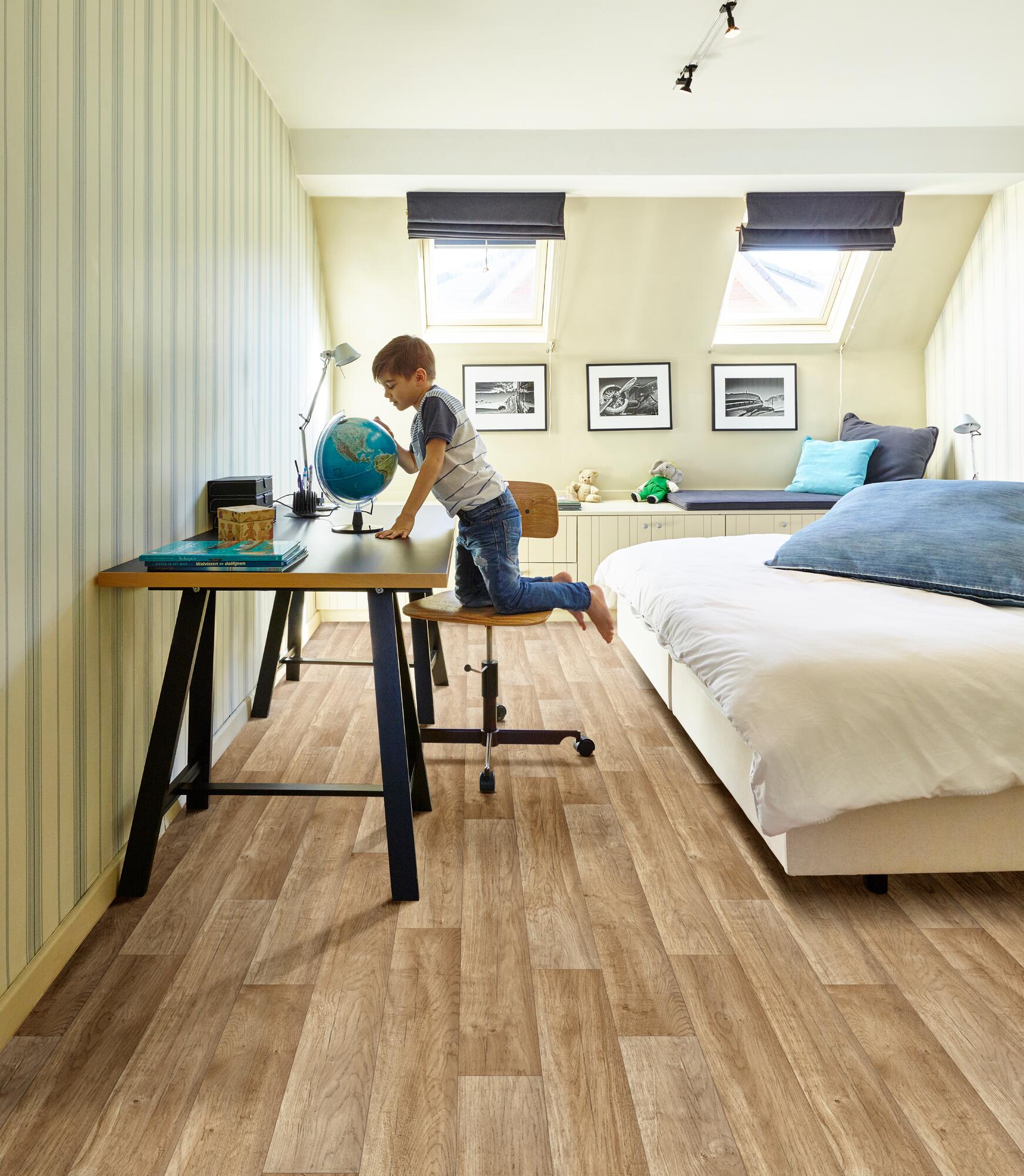 Нескользящий виниловый пол с эффектом дерева BEAUFLOR Trento ARCH-00129443 - Вид №2