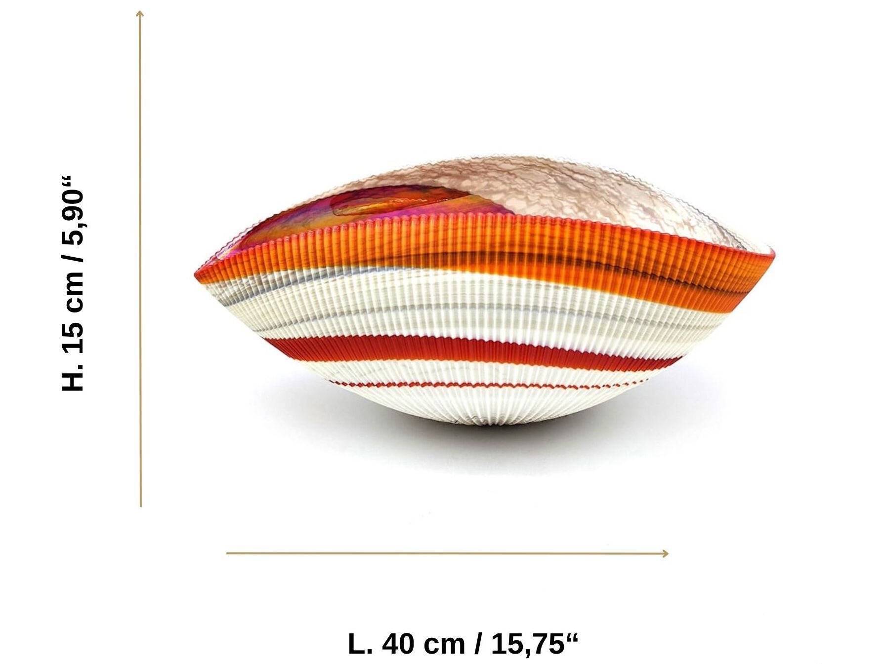 Центральные элементы из муранского стекла ручной работы YourMurano Shell ARCH-00135566 - Вид №7