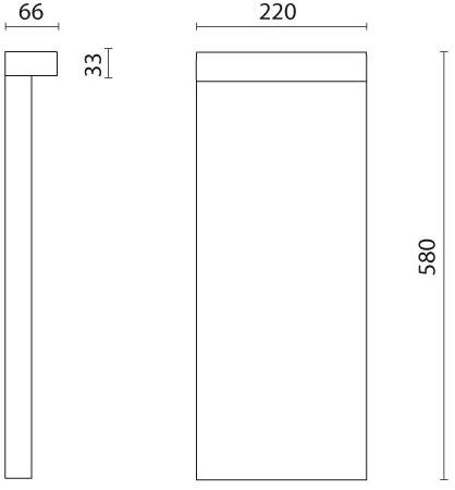 SIMES Светодиодный столб Look sun-id-1490374 - Вид №13