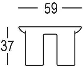 Plust Низкий круглый журнальный столик Atene sun-id-1378993 - Вид №4