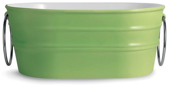 Tnz02o Подвесная раковина настенная овальная Horganica Tinozza белая - Вид №4