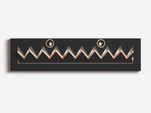 Вешалка для одежды из фанеры