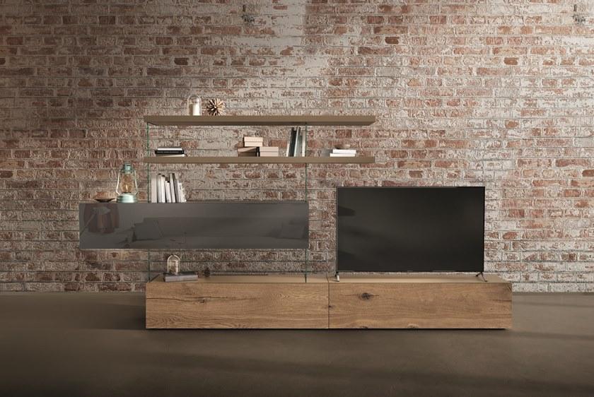 Lago Книжный шкаф с контейнерами Air sun-id-1459634 - Вид №7