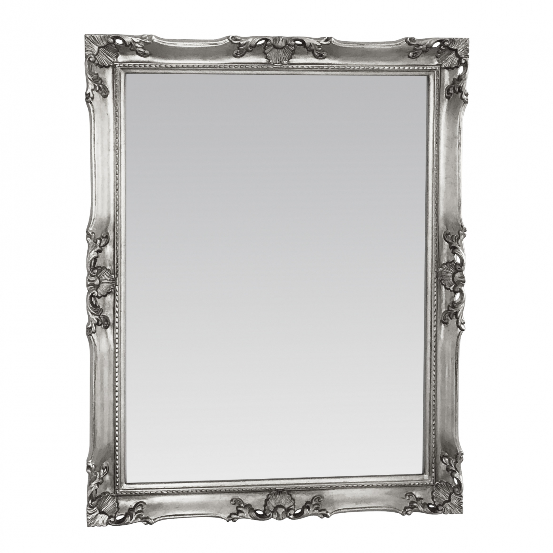 242G 3SC Большое зеркало Paris с патинированной слоновой костью и серебряной фольгой Classico Treesseci 3SC - Вид №2