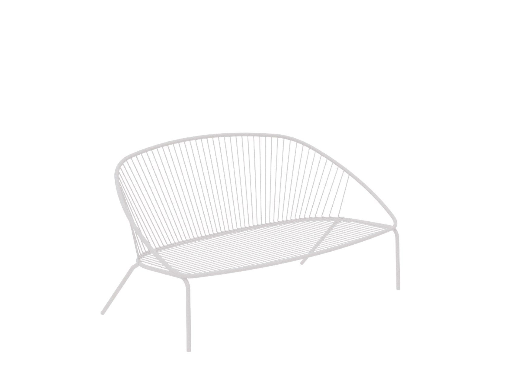 2-местный металлический садовый диван Vermobil Aria ARCH-00026821 - Вид №4