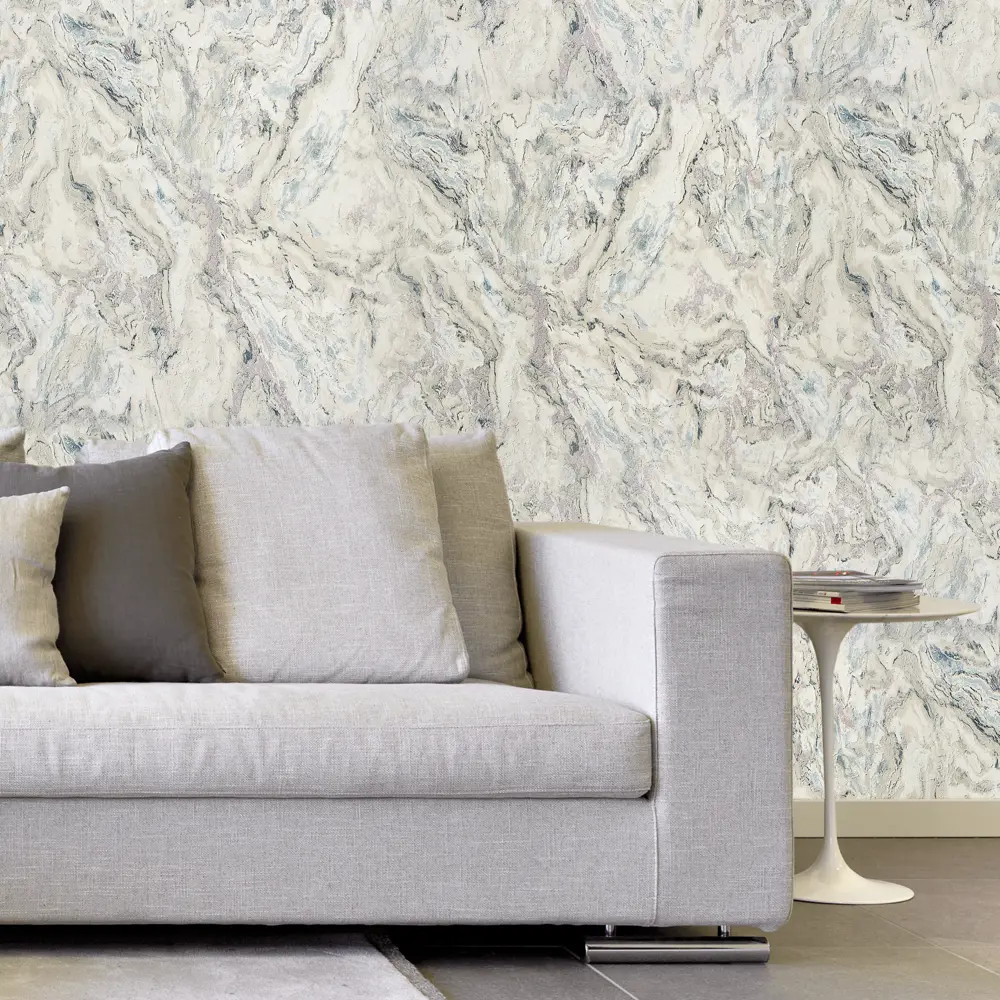 Santreyd Каскад: Синие абстрактные обои для гостиной и спальни 89839959 STLM-0080006 - Вид №3