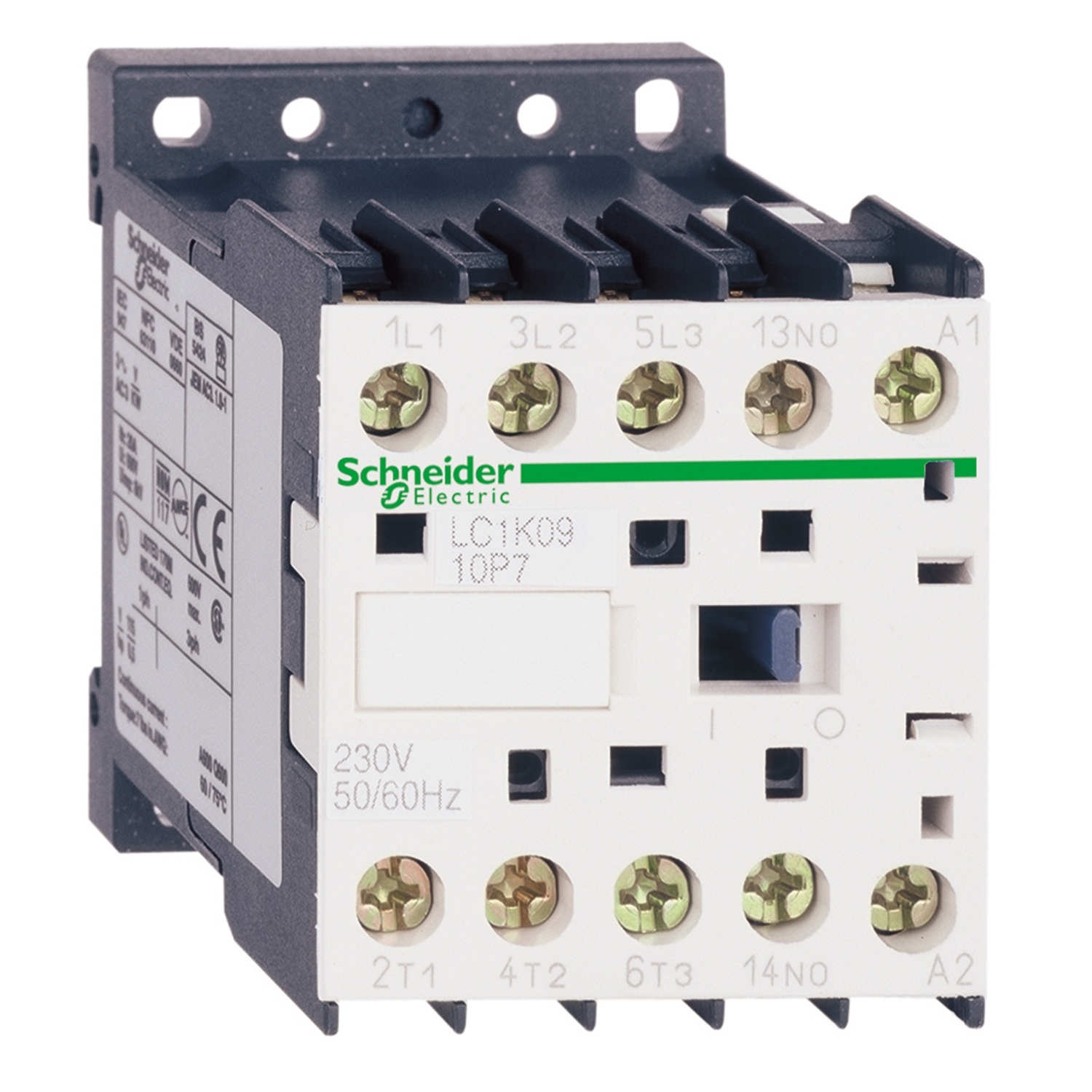 LC1K0910V7 Контактор LC1K 3P 9А 400/400В AC 4кВт Schneider Electric TeSys 
