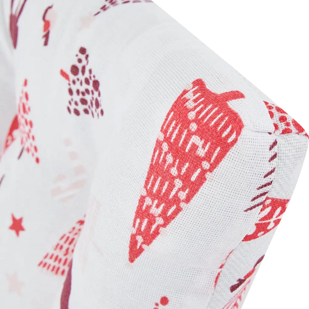 Сидушка Altali Скандинавия 40x40 см цвет серо-красный STLM-2131418 - Вид №4