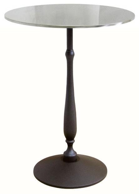 Vela Arredamenti Круглый чугунный стол на контракт Smooth-lib sun-id-1356197 - Вид №1