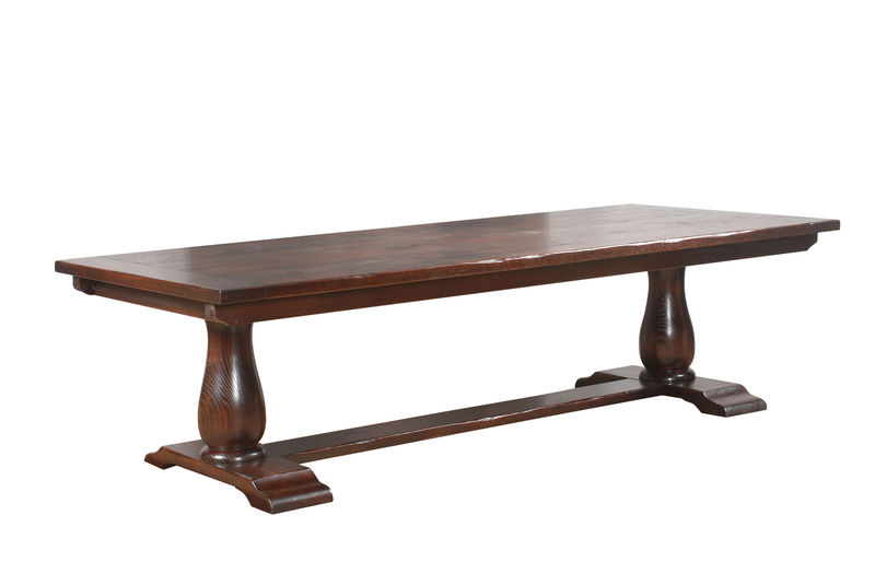 HT222 Монастырский обеденный стол ijlbrown  - Вид №2