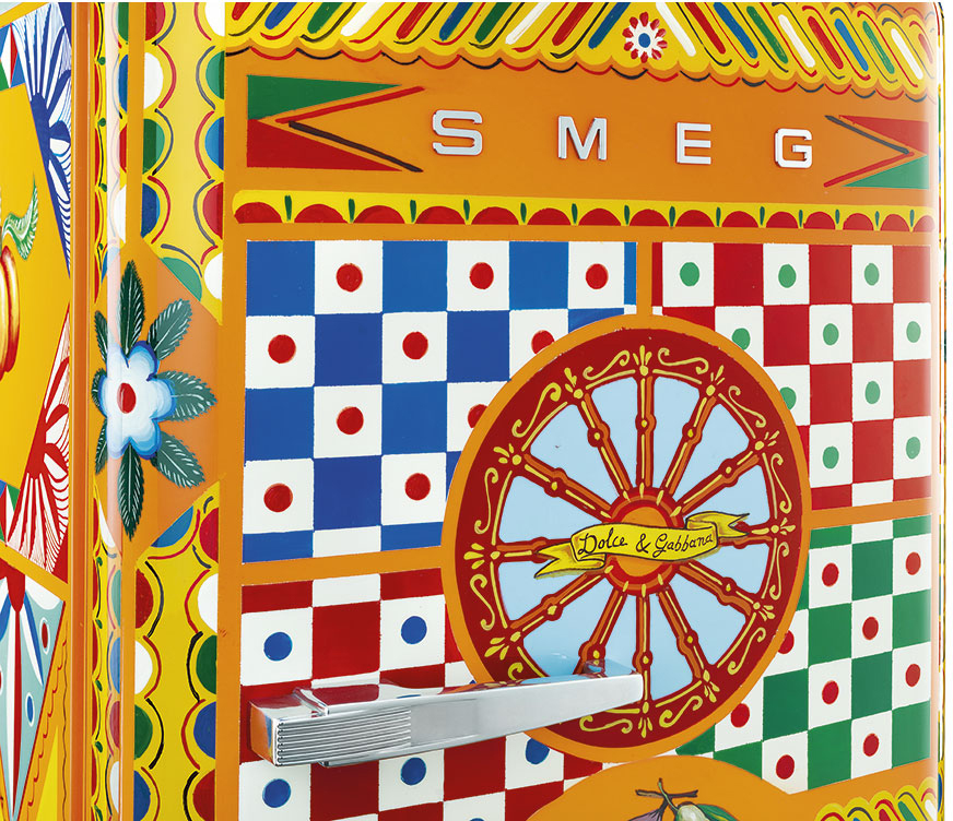 FAB28RDGC3 Холодильник / отдельностоящий однодверный холодильник, d&g SMEG  - Вид №7