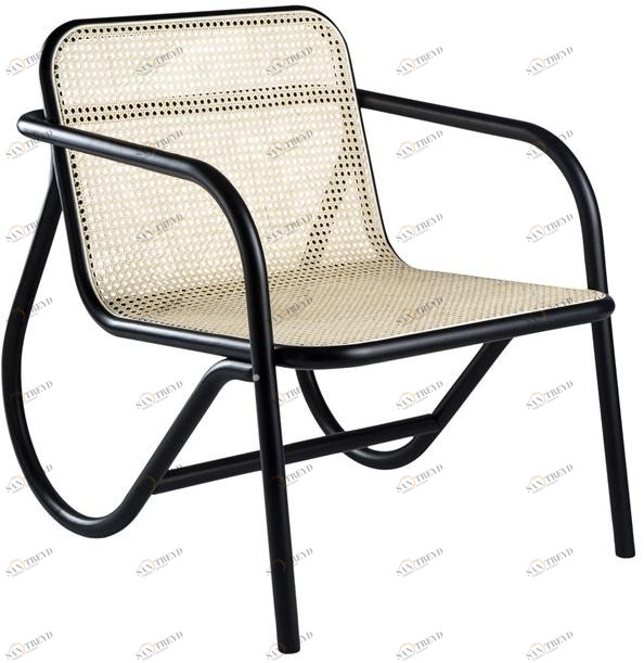 Wiener GTV Design Кресло из гнутого дерева и венской соломы sun-id-1345494