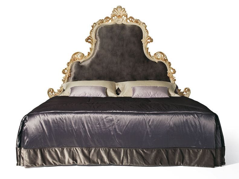 Высокое изголовье из ткани для двуспальной кровати OAK Галерея ARCH-00099885