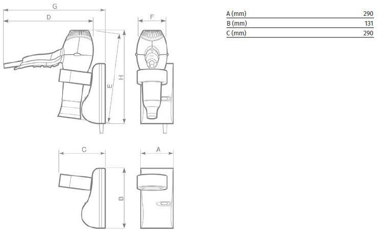 Vortice Проволочный фен для волос Vort fohn 70923 - Вид №1
