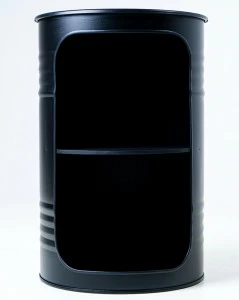 Бочка-шкаф декоративная металлическая черная X Black STARBARREL  00-3895254 Черный