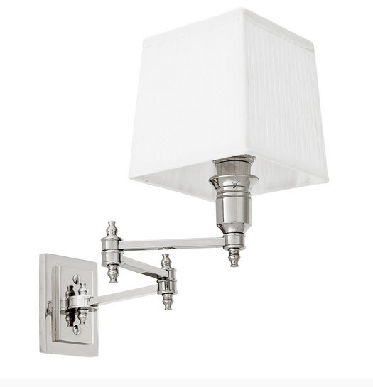 Бра Lexington Swing от Eichholtz белый/хром 108632 EICHHOLTZ ПОД СТАРИНУ 059742 Белый;хром  - Вид №4