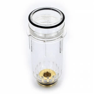 Колба пластиковая для фильтра с манометром TIEMME 1/2"-3/4