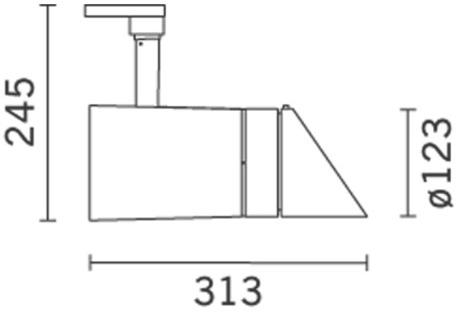 iGuzzini Светодиодный настенный светильник из литого алюминия Palco sun-id-1501687 - Вид №8