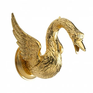 C45-3WS1 C45-3WS1 Излив на ванну настенный КРЫЛО ЛЕБЕДЯ Cristal & Bronze CYGNE AILÉ
