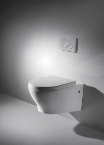 C01017UW-A-ENG Подвесной унитаз настенный Белый Bravat Rael Китай