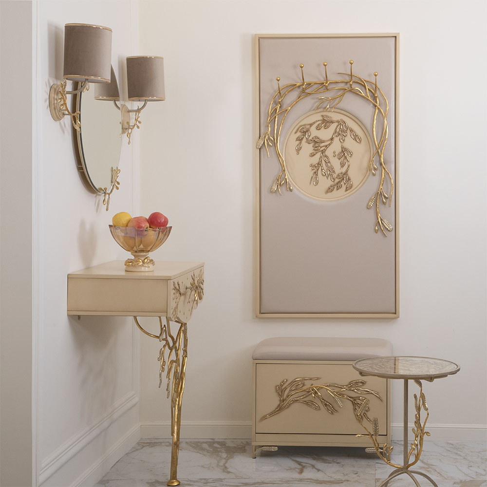 11628,15015 Прихожая Oliva Branch Айвори BOGACHO 4627196597365, 4627196597518 - Вид №4