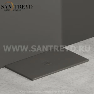 DT121AT Душевой поддон 120x70 керамический Globo