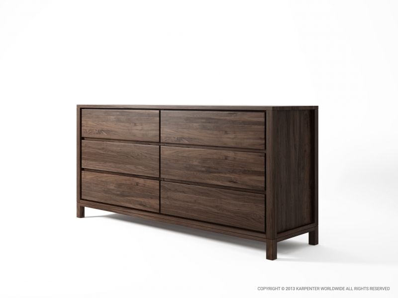 115_268 Комод с 6 ящиками Karpenter Solid - Вид №1