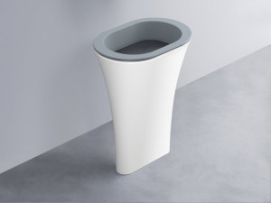 AMLA65-BR+AMPILO-BA+AMCOLO-BL Раковина Amedeo Ovale отдельностоящая cielo Enjoy + Amedeo