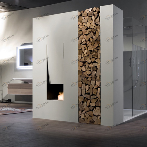 Камин односторонний на биоэтаноле CANTOMC108F Antonio Lupi CANTO DEL FUOCO встраиваемый Antoniolupi